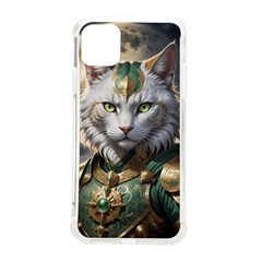 Epic Armored Cat Warrior Iphone 11 Pro Max 6 5 Inch Tpu Uv Print Case by ExtraAwesomeSauce