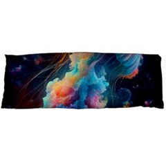 Cosmic Jellyfish Artwork One Side Body Pillow Cases by ExtraAwesomeSauce