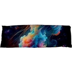 Cosmic Jellyfish Artwork 21 x63  Body Pillow Case Dakimakura (two Sides) by ExtraAwesomeSauce