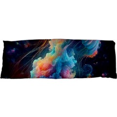 Cosmic Jellyfish Artwork 25 x71  Body Pillow Case Dakimakura (two Sides) by ExtraAwesomeSauce