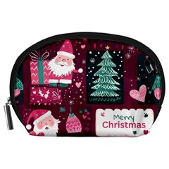 Christmas Santa Claus Accessory Pouch (large) by Posterlux