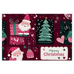 Christmas Santa Claus Banner And Sign 6  X 4  by Posterlux