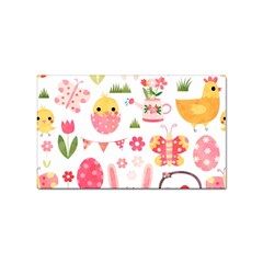 Cute Easter Bunny, Koteto, Animal, Baby Sticker Rectangular (10 Pack) by kyorashop23