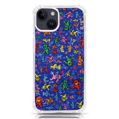 Grateful Dead Dancing Bears Pattern Iphone 14 Tpu Uv Print Case by Salmanaz77