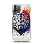 Brain Heart Math iPhone 11 Pro 5.8 Inch TPU UV Print Case Front