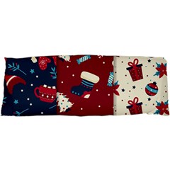 Flat Design Christmas Pattern Collection Art 25 x67  Body Pillow Case Dakimakura (two Sides) by Ket1n9