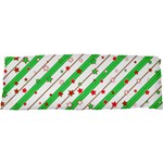 Christmas Paper Stars Pattern Texture Background Colorful Colors Seamless 25 x71  Body Pillow Case Dakimakura (Two Sides) Front