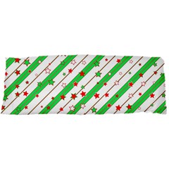 Christmas Paper Stars Pattern Texture Background Colorful Colors Seamless 15 x40  Body Pillow Case Dakimakura (two Sides) by Ket1n9