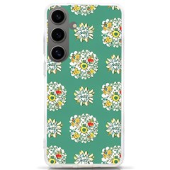 Retro 1960s Flowers Pattern 2 Samsung Galaxy S24 Ultra 6 9 Inch Tpu Uv Case by violetheavensky