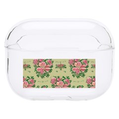 Retro 1880s Flowers Pattern 9 Hard Pc Airpods Pro Case by violetheavensky