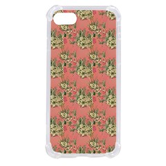 Retro 1880s Flowers Pattern 12 Iphone Se by violetheavensky