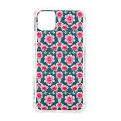 Retro 1880s Flowers Pattern 22 Iphone 11 Pro Max 6 5 Inch Tpu Uv Print Case by violetheavensky