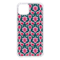 Retro 1880s Flowers Pattern 22 Iphone 14 Plus Tpu Uv Print Case by violetheavensky