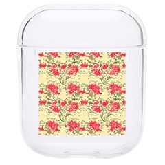 Retro 1880s Flowers Pattern 18 Hard Pc Airpods 1/2 Case by violetheavensky