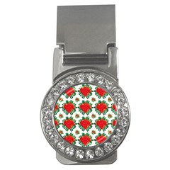 Retro 1880s Flowers Pattern 13 Money Clips (cz)  by violetheavensky
