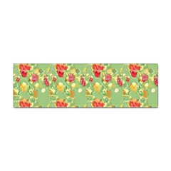 Retro 1880s Flowers Pattern 17 Sticker Bumper (10 Pack) by violetheavensky