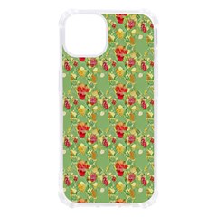 Retro 1880s Flowers Pattern 17 Iphone 13 Tpu Uv Print Case by violetheavensky