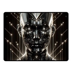 Robotics Robot Technology Future Fleece Blanket (small) by Maspions