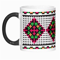 Ukrainian Folk Seamless Pattern Ethnic Ornament Border Element Traditional Morph Mug by Grandong