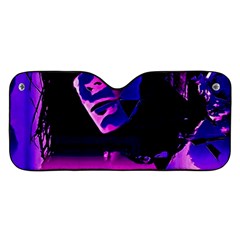 Counting Coup Ultraviolet Car Windshield Sunshade by MRNStudios