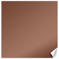 Mocha Mousse Hex Code #a47864 Canvas 12  X 12  by dressshop