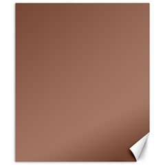 Mocha Mousse Hex Code #a47864 Canvas 20  X 24  by dressshop