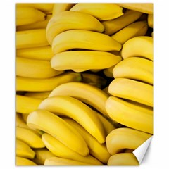 Bananas, Macro, Fruits, Ripe Bananas Canvas 8  X 10  by kyorashop23