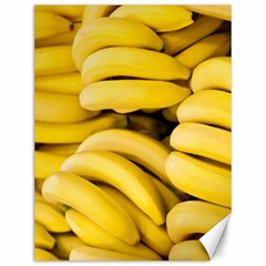 Bananas, Macro, Fruits, Ripe Bananas Canvas 12  X 16  by kyorashop23