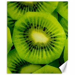 Kiwi Fruits, Close-up, Exotic Fruit Canvas 8  X 10  by kyorashop23