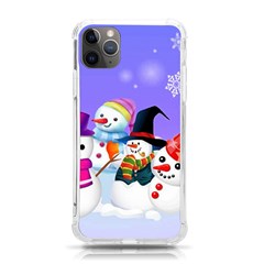 Let s Have Fun With Snowmen Iphone 11 Pro Max 6 5 Inch Tpu Uv Print Case by kyorashop23