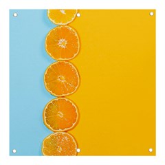 Orange, Slices, Fruit, Citrus Banner And Sign 3  X 3  by kyorashop23