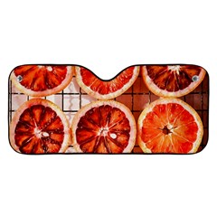 Peorange, Fruit, Citrus Car Windshield Sunshade by kyorashop23