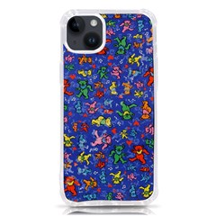 Grateful Dead Dancing Bears Pattern Iphone 14 Plus Tpu Uv Print Case by Salmanaz77