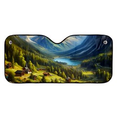 Forest Landscape Nature Trees Car Windshield Sunshade by Salmanaz77