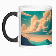 Mountains Countryside Agriculture Morph Mug by Salmanaz77