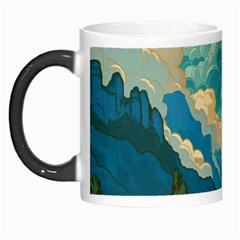 Mountains Rural Countryside Sky Morph Mug by Salmanaz77