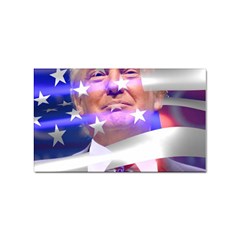 Donald Trump Flag Sticker Rectangular (10 Pack) by vintagetrump