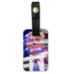 Donald Trump Flag Luggage Tag (one Side) by vintagetrump