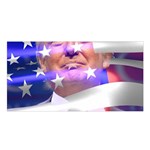 Donald Trump Flag Satin Shawl 45  x 80  Front