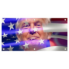 Donald Trump Flag Banner And Sign 4  X 2  by vintagetrump