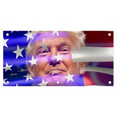 Donald Trump Flag Banner And Sign 6  X 3  by vintagetrump