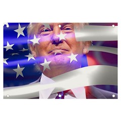 Donald Trump Flag Banner And Sign 6  X 4  by vintagetrump