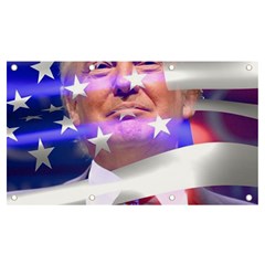 Donald Trump Flag Banner And Sign 7  X 4  by vintagetrump