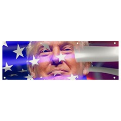 Donald Trump Flag Banner And Sign 9  X 3  by vintagetrump