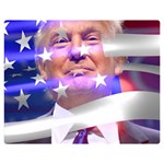 Donald Trump Flag Premium Plush Fleece Blanket (Medium) 60 x50  Blanket Front