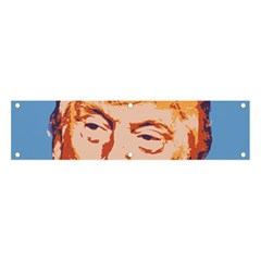 Orange Donald Trump Banner And Sign 4  X 1  by vintagetrump