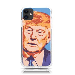 Orange Donald Trump Iphone 11 Tpu Uv Print Case by vintagetrump