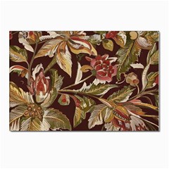 Firefly Floral Art For Print On Fabric; Fashion, Style, Handmade Design 87878 (4) Postcards 5  X 7  (pkg Of 10) by myclothy