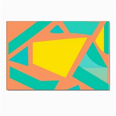 Geometric Design 02 Postcards 5  X 7  (pkg Of 10) by myclothy