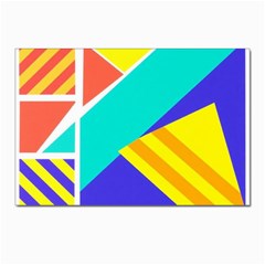 Geometric  Design 04 Postcards 5  X 7  (pkg Of 10) by myclothy